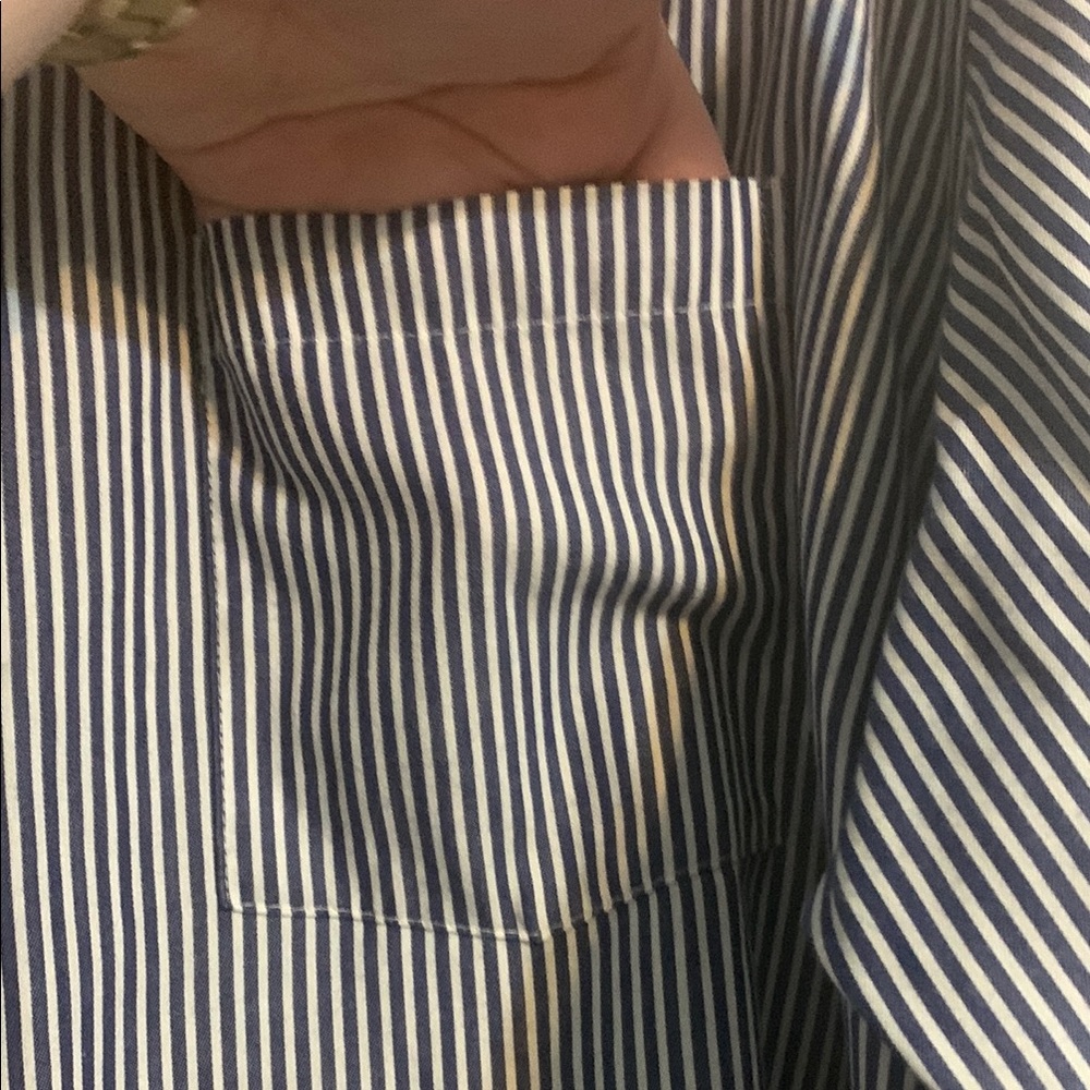 Arrow Classic Blue Striped Men's Shirt - Picture 6 of 8